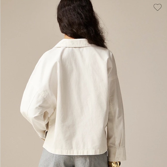 J Crew Lace Up Pullover Shirt - Picture 2 of 5